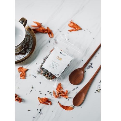 

⤵ Langit Senja Tisane (chamomile, orange lily, lavender) ㄵ