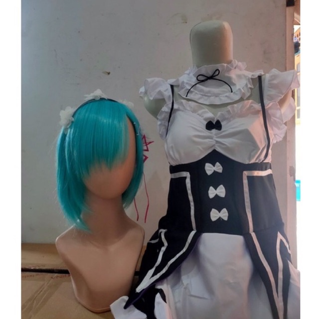 Murah Rental Cosplay Rem Re:Zero