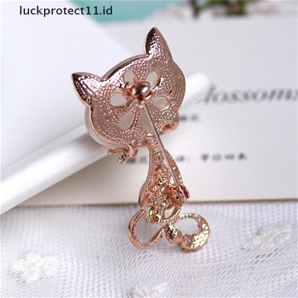 /Fashion Hot// Fashion// Hot Opal Batu Fox Bros Wanita Fashion Hewan Lucu Pin Bros Perhiasan.