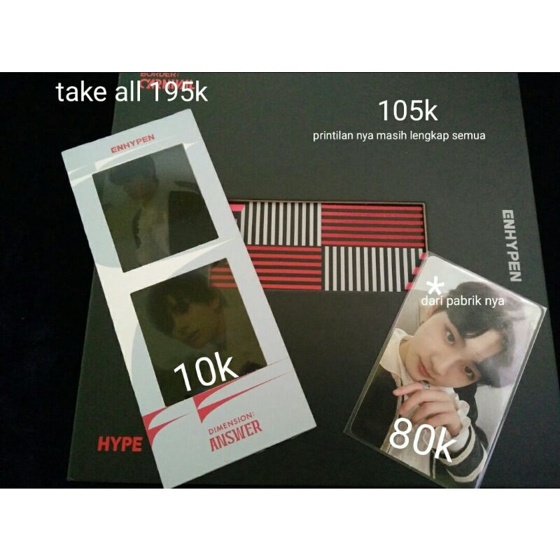 photocard jungwon enhypen murce take all only