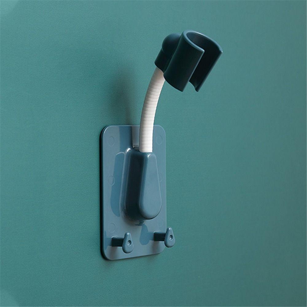 Solighter Shower Head Holder Universal Self-Adhesive Rak Shower Tempel Dinding