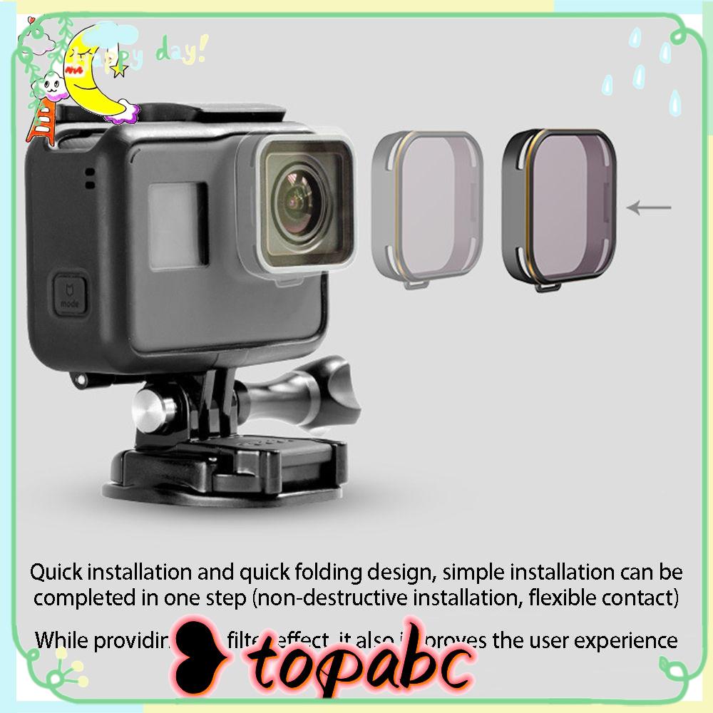 Top Untuk Gopro Hero 5aksesoris Lensa Film Pelindung Kamera Kaca Filter