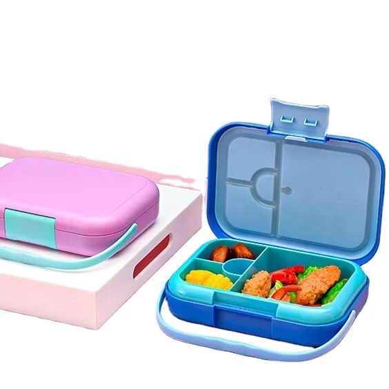 Lunch Box Bento Kotak Makan Sekat Handle Mewah