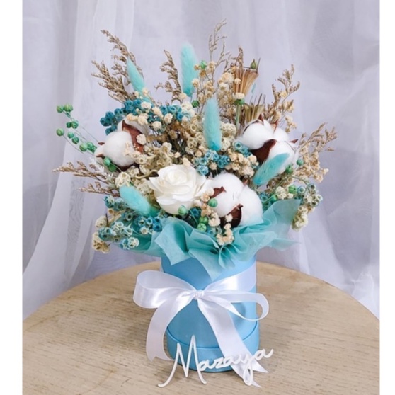 BLOOMBOX DRIED FLOWER MIX ARTIFICIAL - driedflower - flower in vas