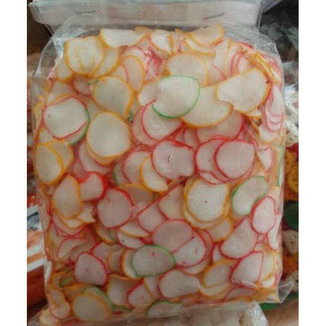 

kerupuk bawang warna