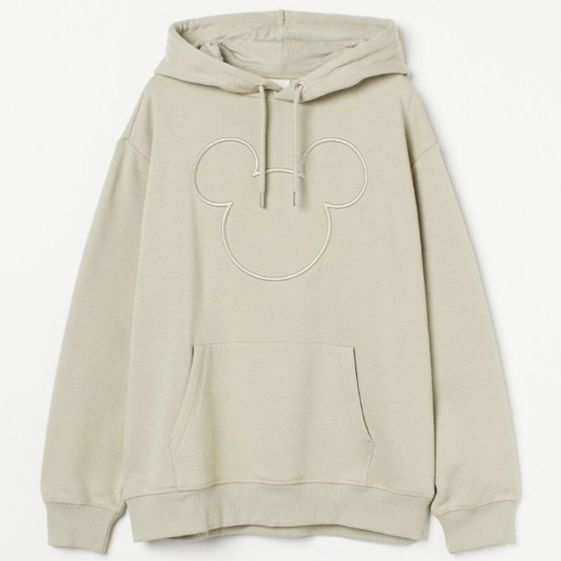 Hoodie h&m mickey mouse Disney Bordir
