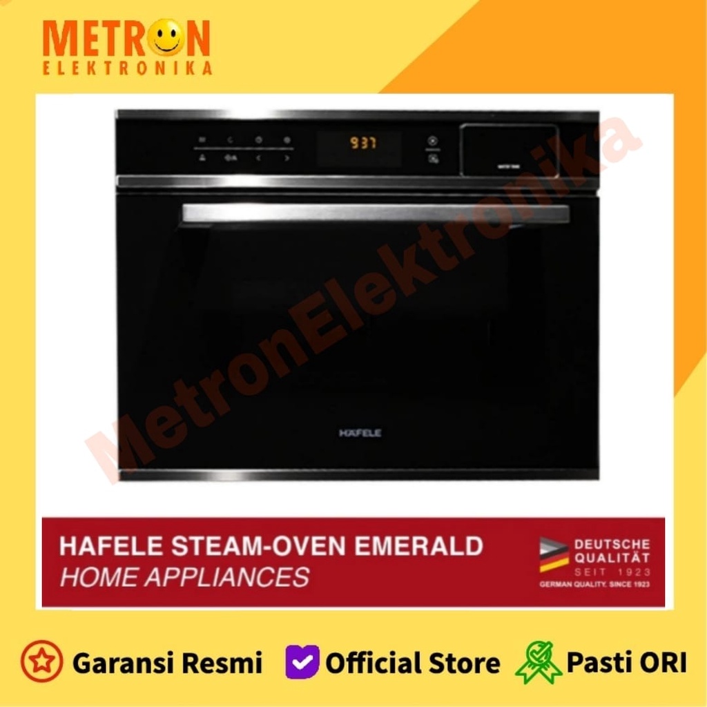 Hafele Built-in Oven Steamer Emerald - Perangkat Oven Listrik