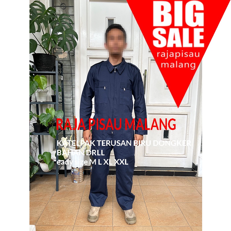 WEARPAK TERLARIS M-4XL Wearpack Safety / Wearpack Langsungan / Wearpack Kerja - Seragam Proyek - Bengkel - Sekolah Coverall-Overall Polos BAJU KERJA