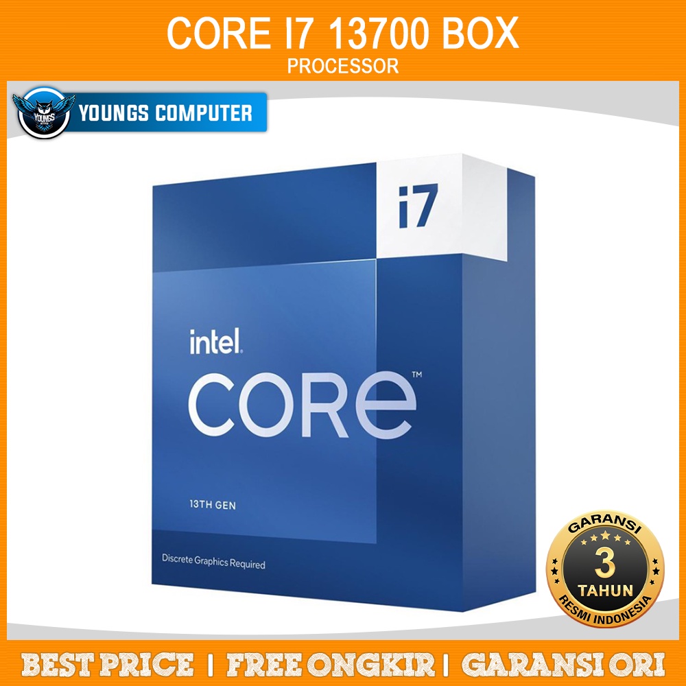 PROCESSOR INTEL Core i7 13700 Box Raptor Lake LGA1700 up to 5.20GHz