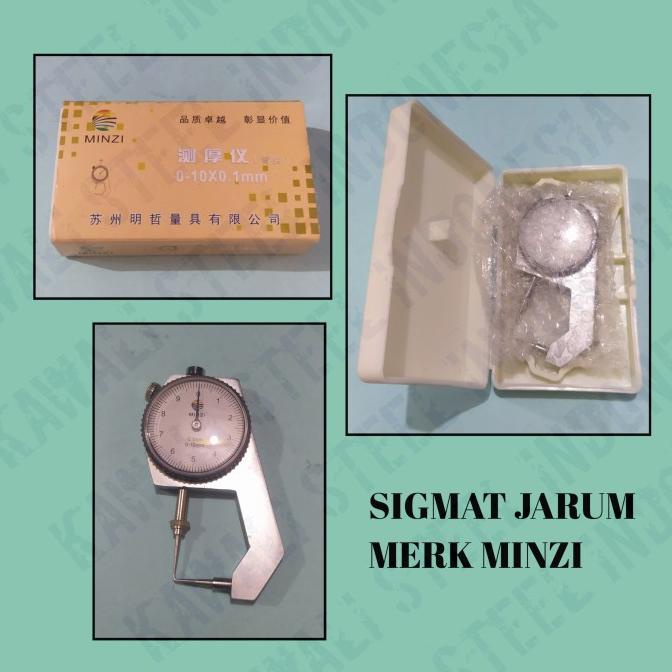 Sigmat Jarum/Alat Ukur Ketebalan Merk Minzi