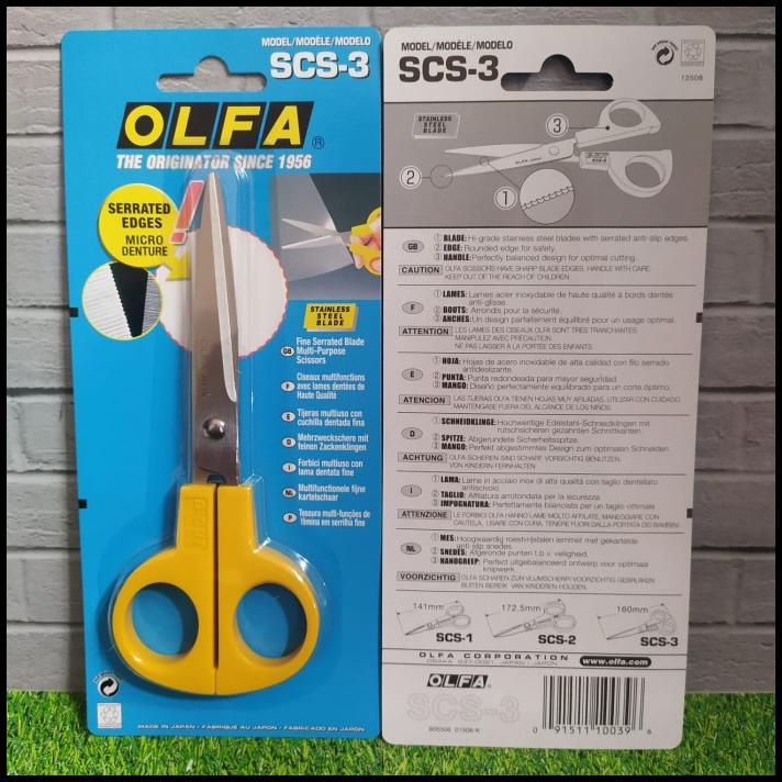 

Gunting Scs-3 Olfa Stainless Steel Blade