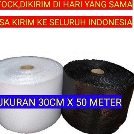 

ダ Bubble Wrap Hitam Bening 40cm x 50 meter / 30cm x 50meter / 25cm x50 meter Surabaya Sidoarjo Malang ㆈ