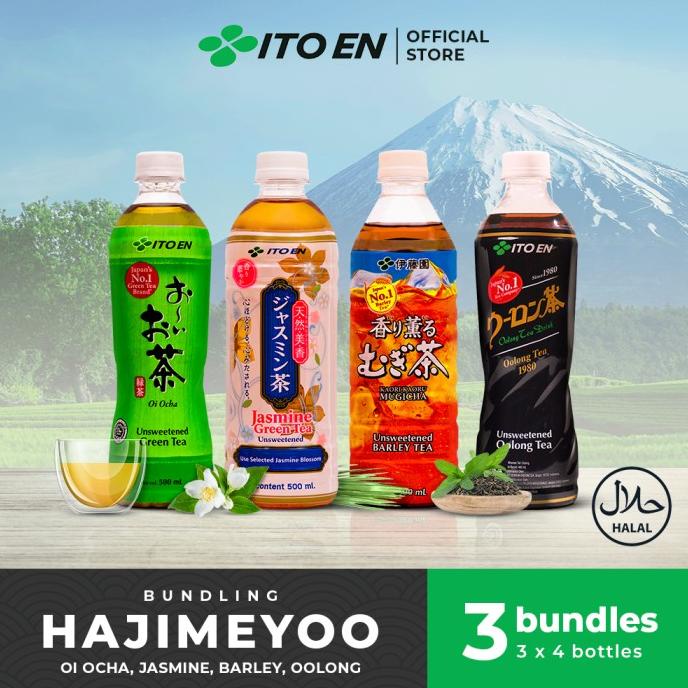 

ITO EN Hajimeyoo Unsweetened Tea 3 Bundle - Teh Bebas Gula