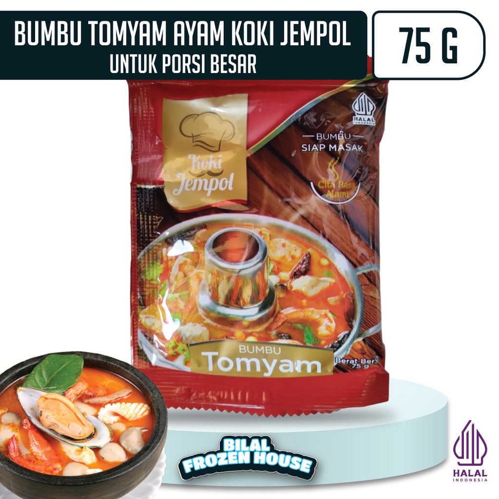 

Koki Jempol Bumbu Tomyum 75gr - Bumbu Siap Masak