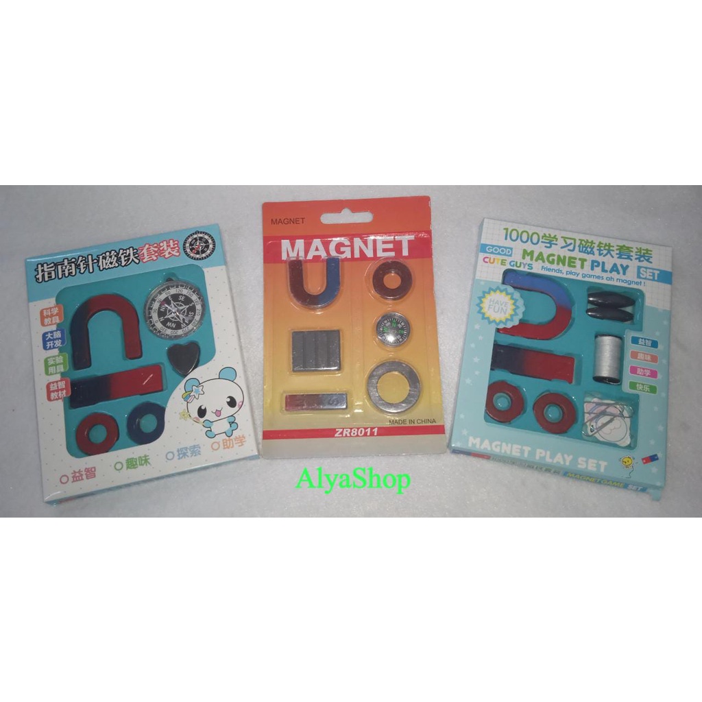 Magnet Edukasi Praktek Sekolah I U Love Kompas | Magnet Play Set | &quot;play games ah magnet! &quot;