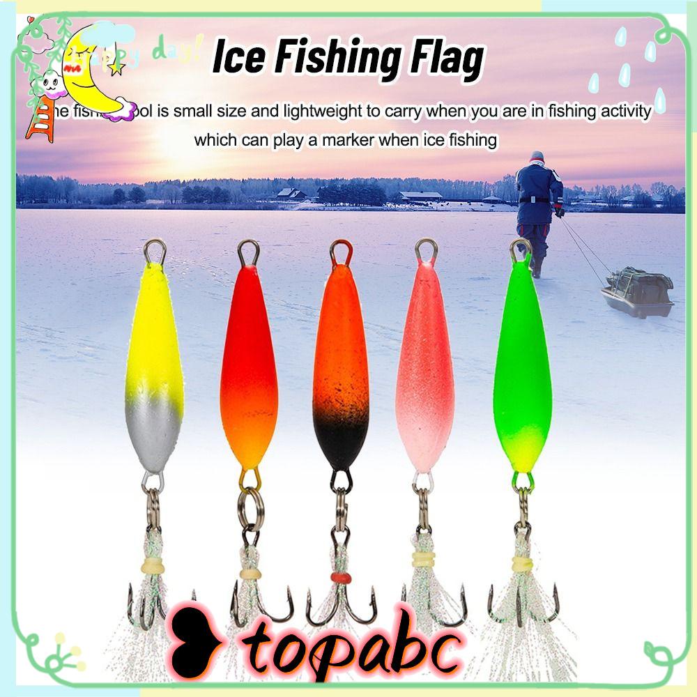 Top 5pcs EPS Busa Es Umpan Pancing 3g Artificial Jigging Walleye Kait Bulu