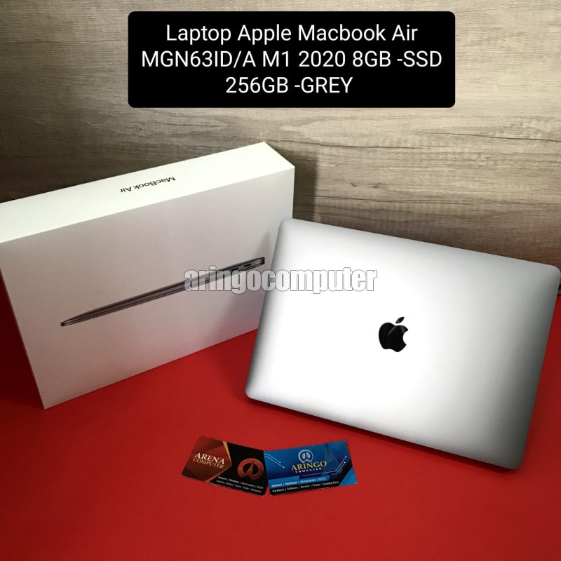 Laptop Apple Macbook Air MGN63ID/A M1 2020 8GB -SSD 256GB -GREY