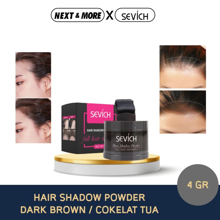 BEDAK GARIS RAMBUT TAHAN AIR SHADOW POWDER HAIR SEVICH ORIGINAL