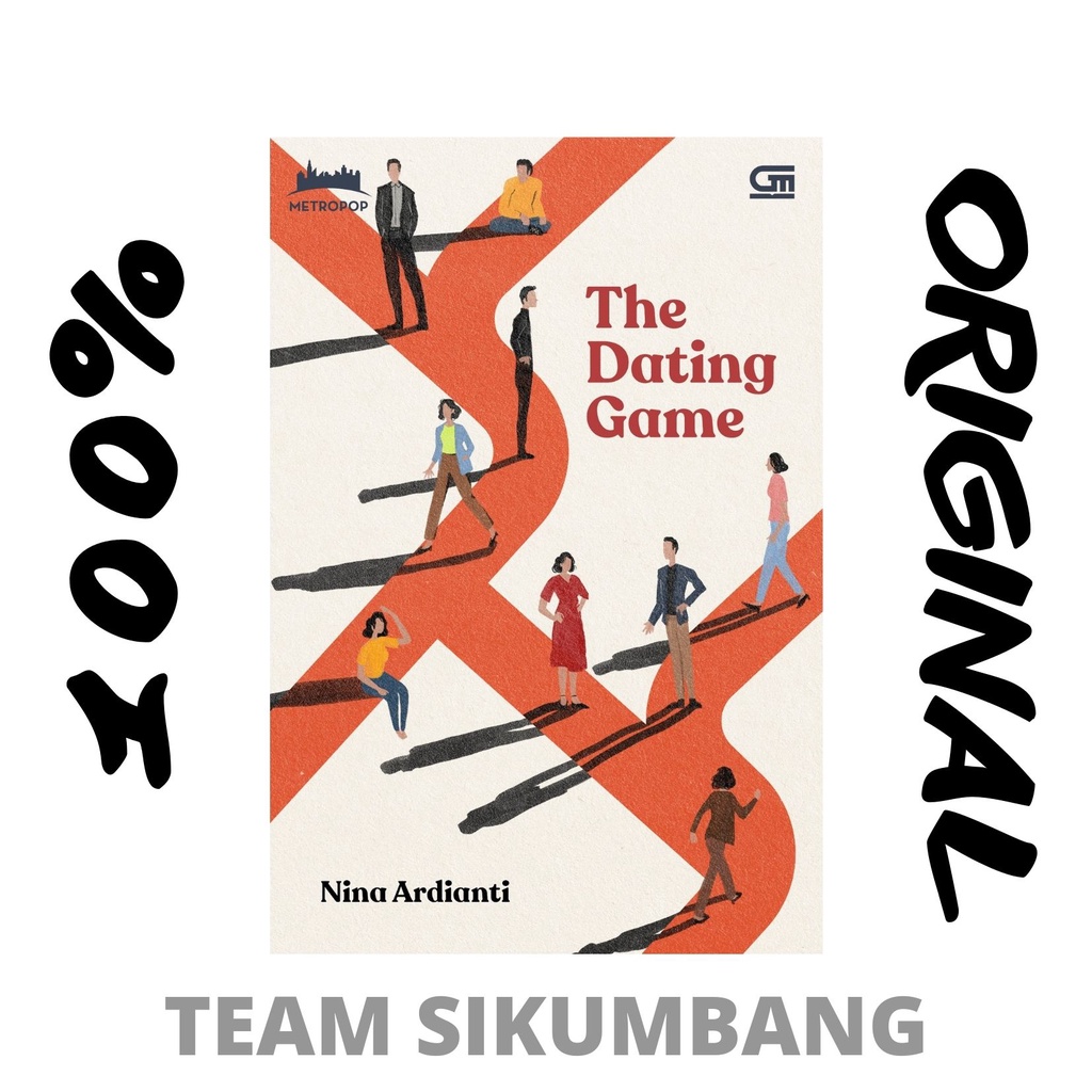 Novel METROPOP : The Dating Game by Nina Ardianti