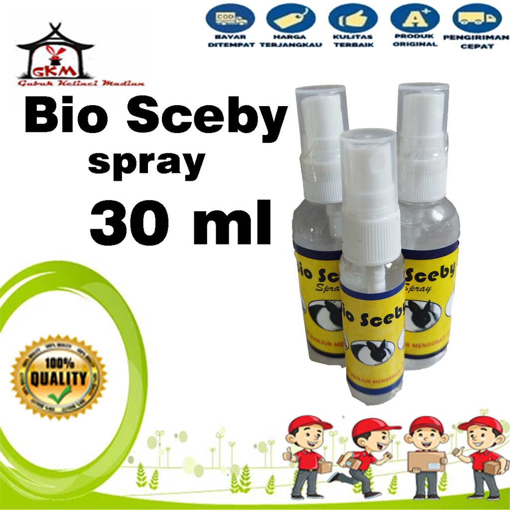 Bio Sceby Spray 30 ml Untuk Mengobati Jamur Kulit Dan Kutu