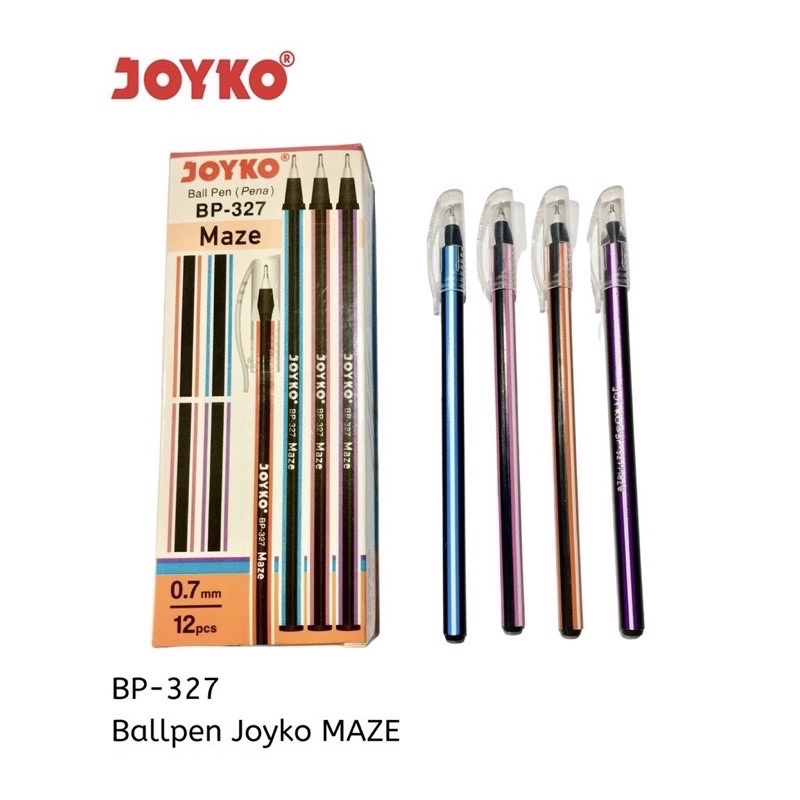 PULPEN JOYKO TINTA HITAM / Pulpen joyko maze ballpen joyko maze