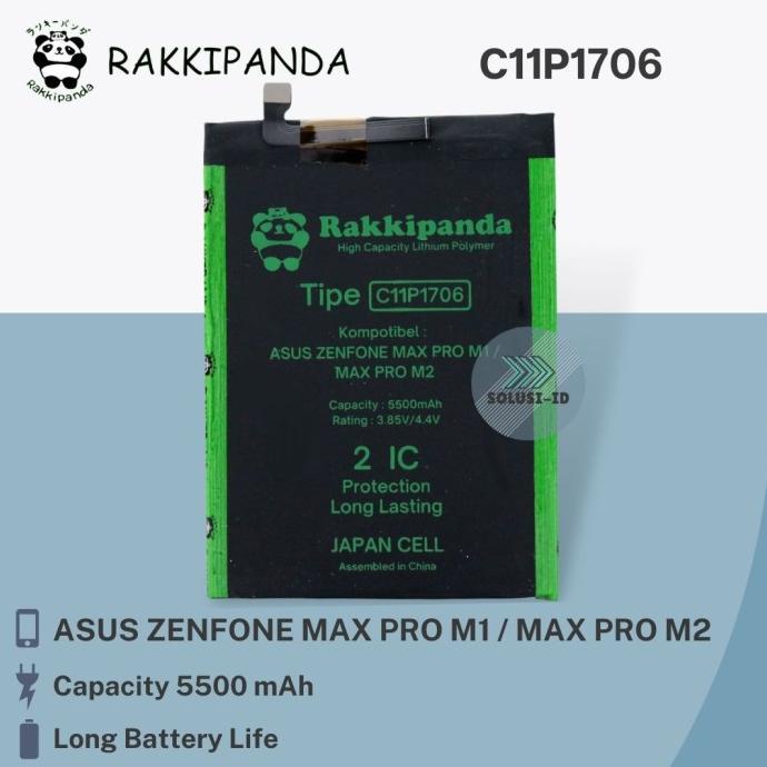 Rakkipanda Baterai Asus Zenfone Max Pro M1/ Max Pro M2