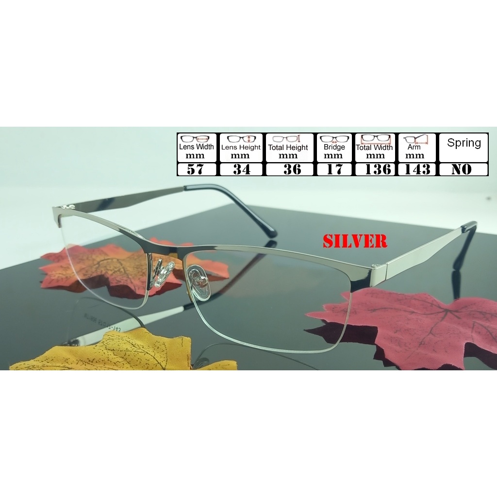 FRAME KACAMATA MINUS PLUS CYLINDER PROGRESIF PRIA WANITA KOREA VINTAGE 1906