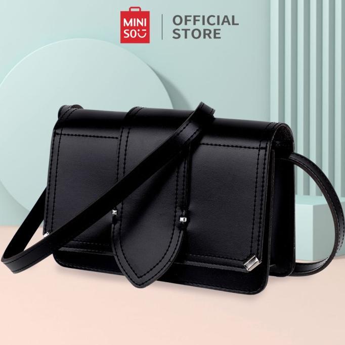 Miniso Tas Bahu Selempang Crossbody Square Bag Single Shoulder Wanita