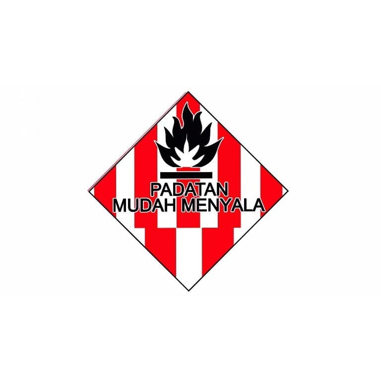 

SIGN STICKER PADATAN MUDAH MENYALA / LIMBAH B3 STIKER