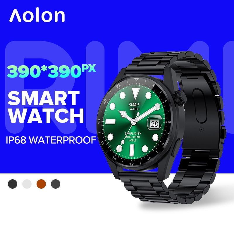 v BACA Aolon Prime BT5.0 SmartWatch TG pelindung anti gores antigores layar kaca film jam tangan tem