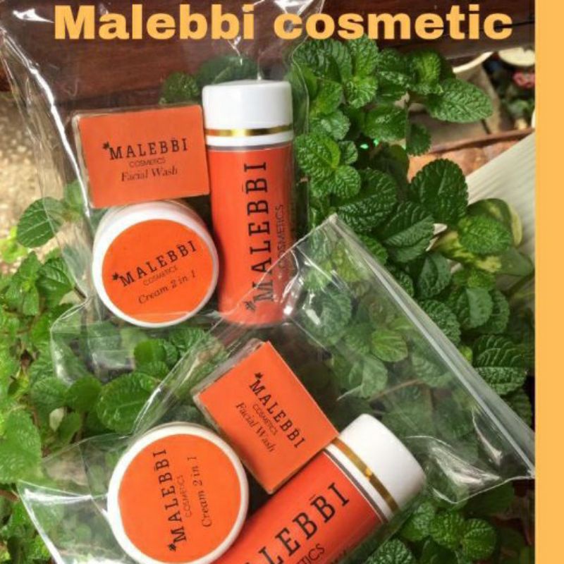 Malebbi paket ekonomis|cream acne cream jerawat malebbi