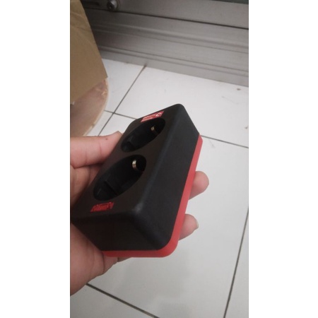 stop kontak warna merah dan hitam sni kuningan