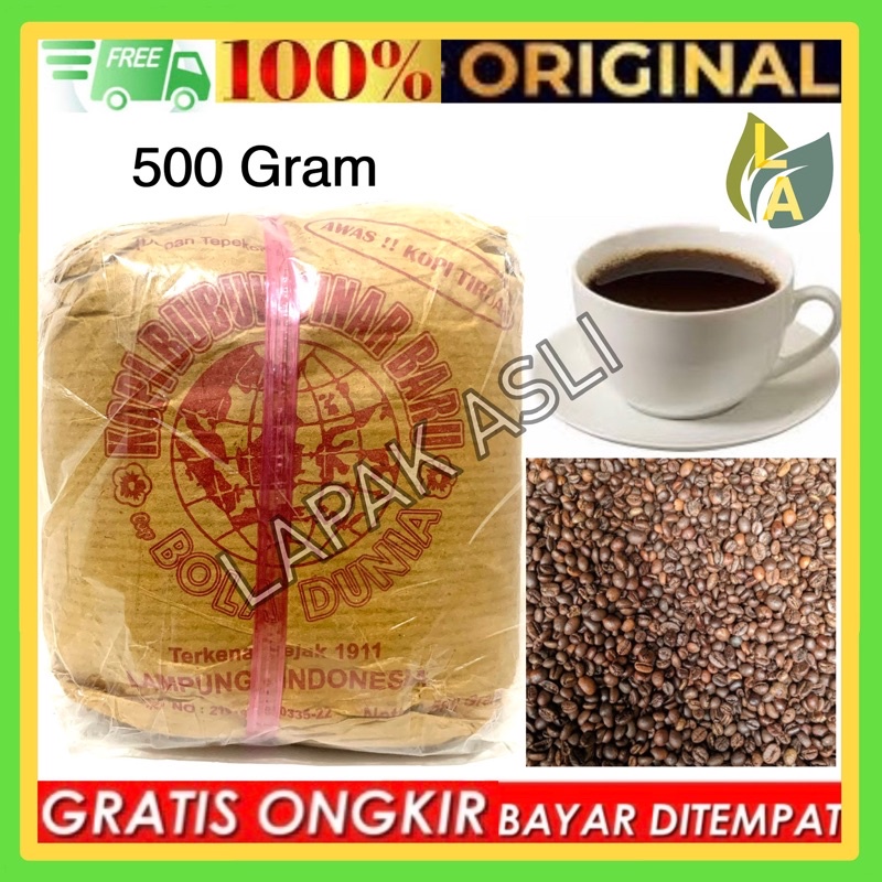 Kopi Lampung Bubuk Sinar Baru Bola Dunia 500 Gram