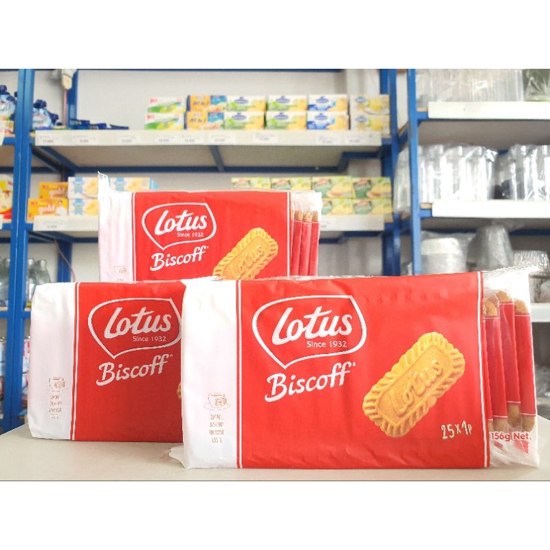 

Lotus Biscoff Biskuit 156Gr / Biskuit Lotus Biscoff 25 x 1P