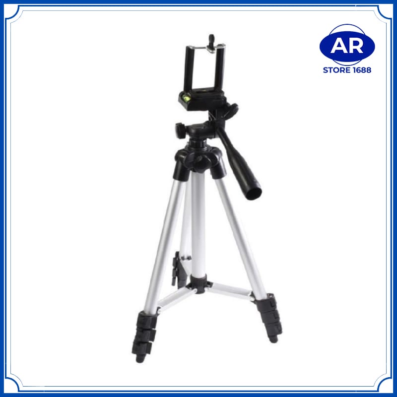 Tripod 3110 - Tripod dan Kamera Universal + Free Holder U dan Tas Tripod Dudukan Kamera-AR STORE1688