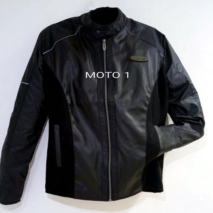 JAKET MOTOR HONDA ONE HEART ORIGINAL - BLACK SERIES
