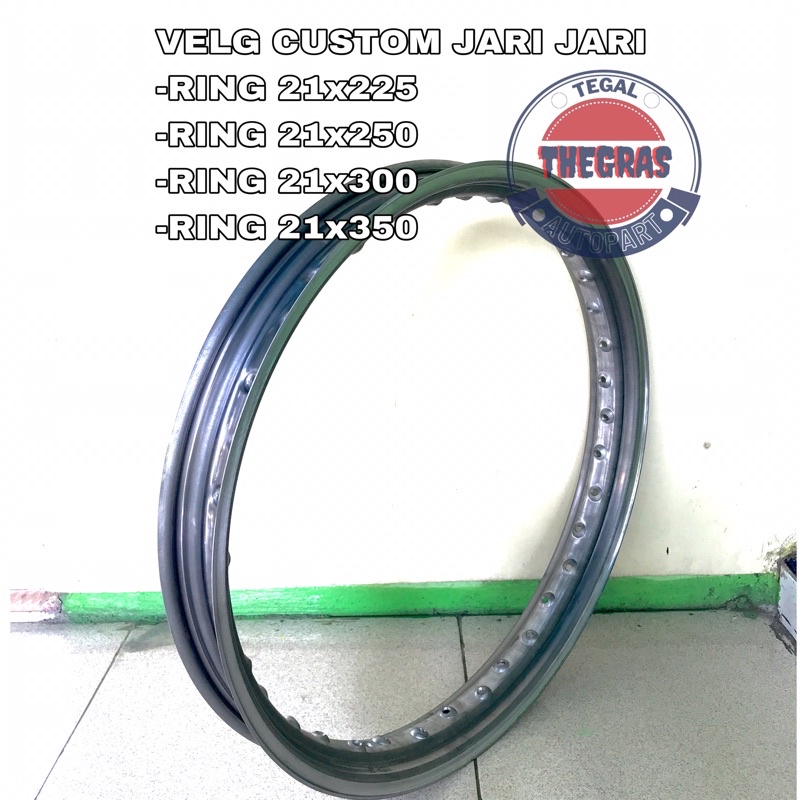 Velg Jari Jari Ring 21x225  21x250 21x300 21x350 Velg Ring 21 Velg Custom Ring 21