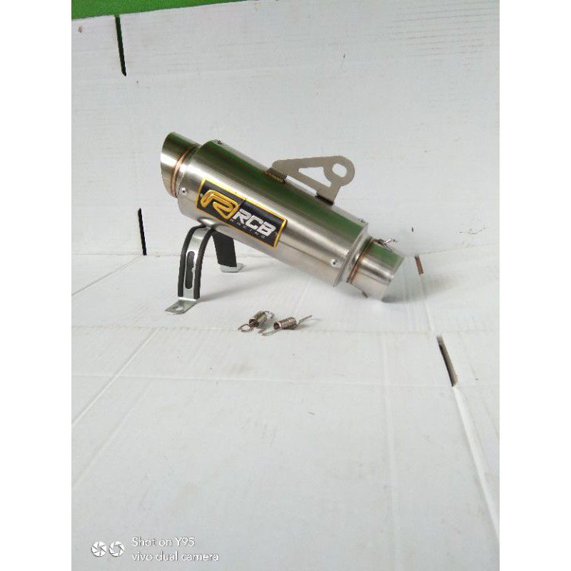 Termurah selincer selencer knalpot Racing RCB sok diameter 50 mm untuk semua motor