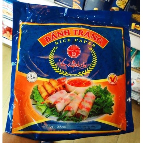 

Rice Paper Roll Vietnam Banh Trang Kulit Lumpia 250g - RicePaper22-400