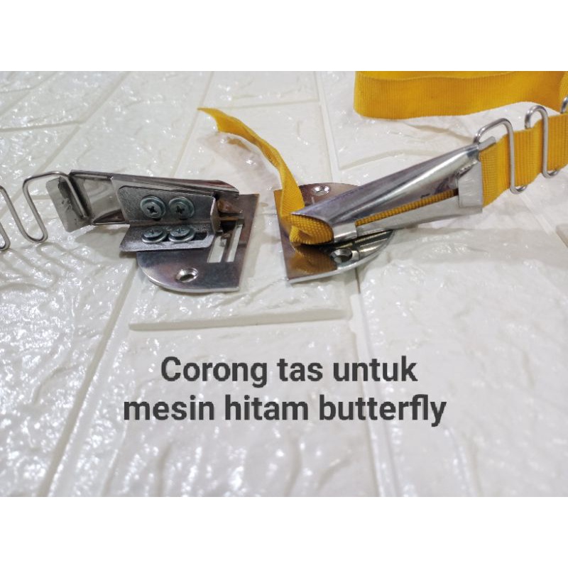 Beli 6 GRATIS 1 - Corong SpringBed / Corong Karpet / Corong Tas / Pelipit Corong Mesin Jahit Hitam
