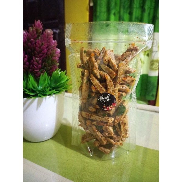 

Basreng Pedas Daun Jeruk