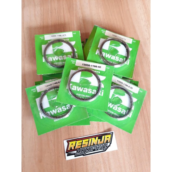 Ring Piston Seher Kawasaki Kaze Kaze R Oversize Os Std 50 75 100 Original Kgp