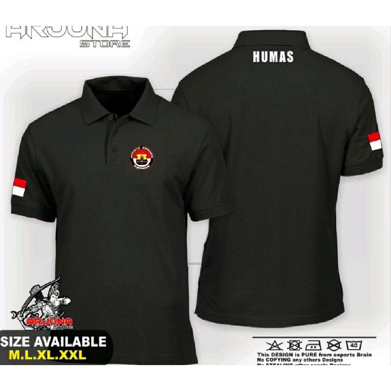 Jual Baju Kerah Polo Humas Polri Simpel Baju Dinas Humas Polri