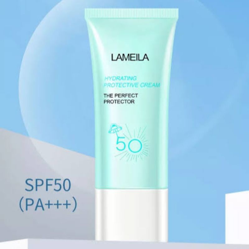 New Sunscreen Hydrating Protective Anti Aging Moisturizing Cream SPF50 LAMEILA Original Krim Sunblok Pelembab Dan Pelindung Kulit