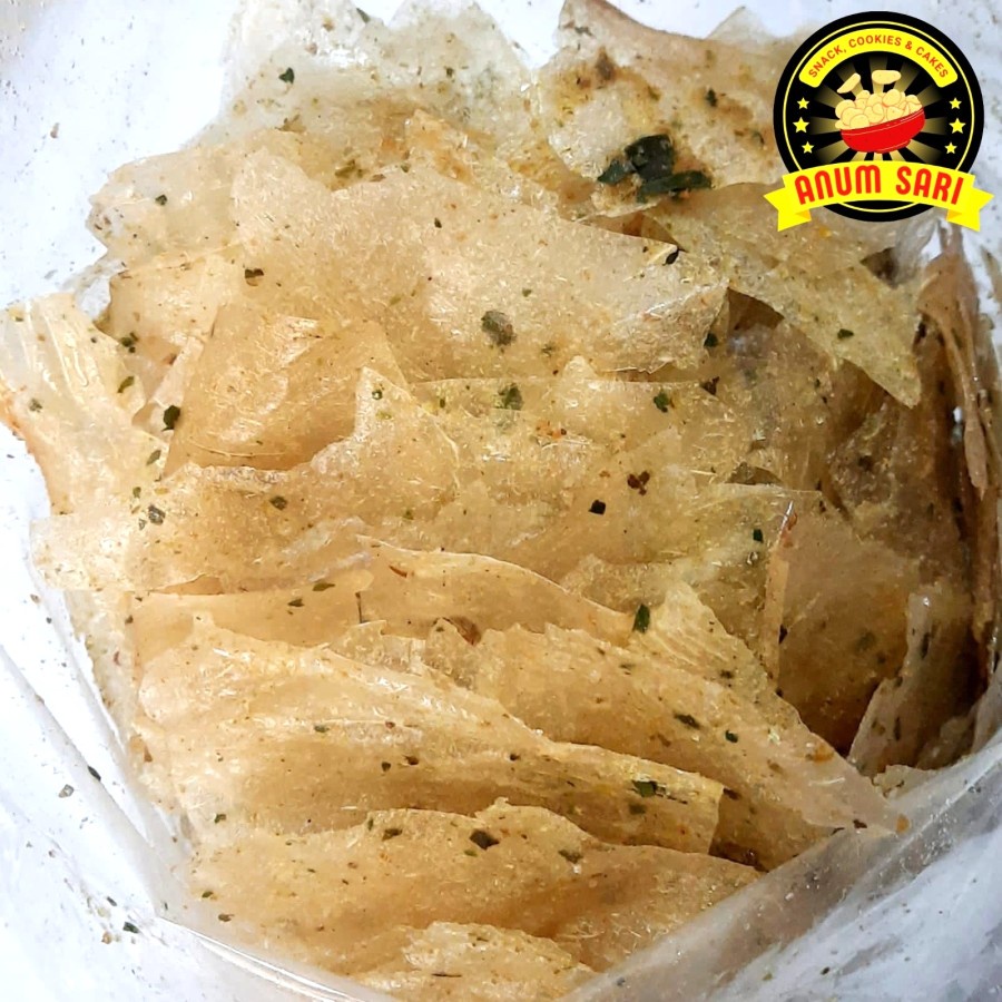

Keripik Kaca ASIN GURIH Daun Jeruk 125 Gram / Kripca - Anum Sari