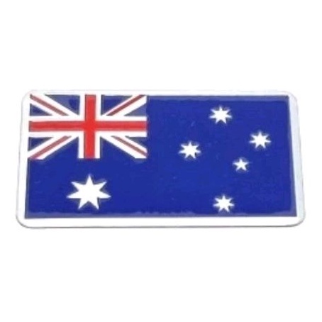 Stiker Emblem Mobil Bendera AUSTRALIA Bahan Aluminium