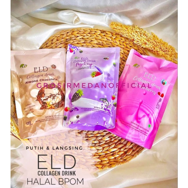 ELD COLLAGEN DRINK - LANGSING DAN PUTIH - MINUMAN KECANTIKAN UNTUK MERAWAT KULIT WAJAH, TUBUH, DAN RAMBUT