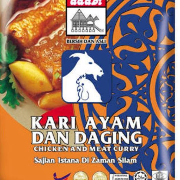 

[KODE 6PPZK] Kari ayam dan daging adabi 250 gram promo