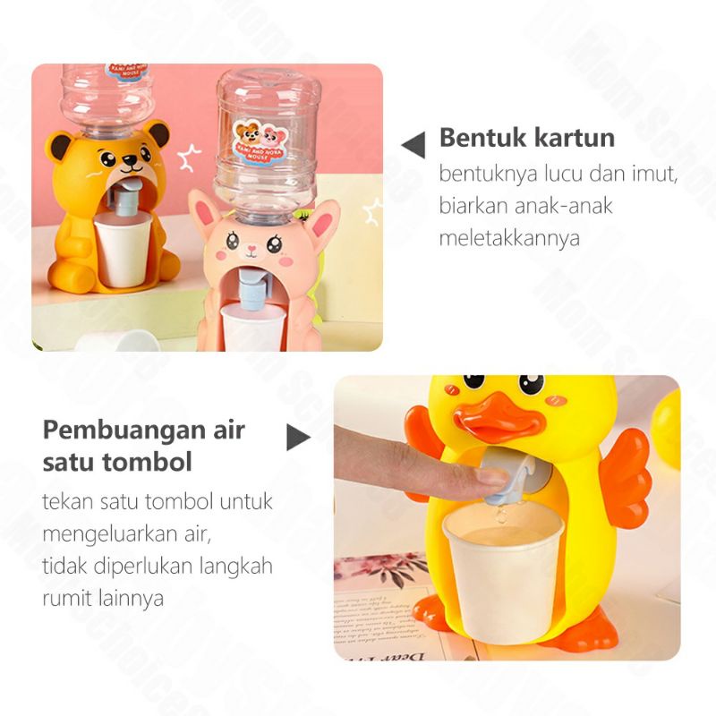 DISPENSER MINI ANAK KARAKTER GALON DISPENSER MINI SIMULASI AIR MINUM ANAK MAINAN ANAK GALON MINI MAINAN EDUKASI BANJARMASIN