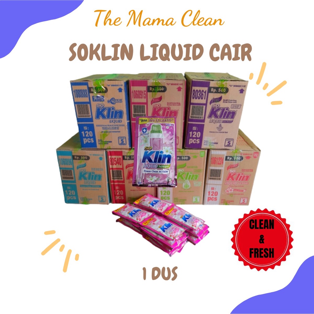 SOKLIN LIQUID CAIR 48 ML 1 DUS = 120 SACHET